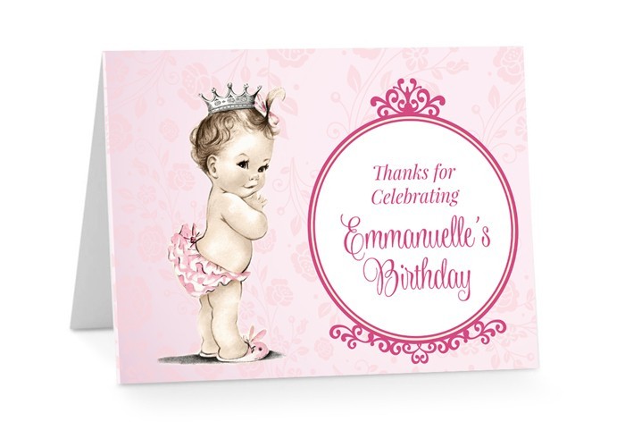 Vintage Babe Thank You Cards