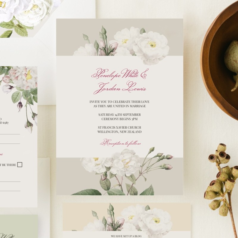 Vintage Wedding Invitations
