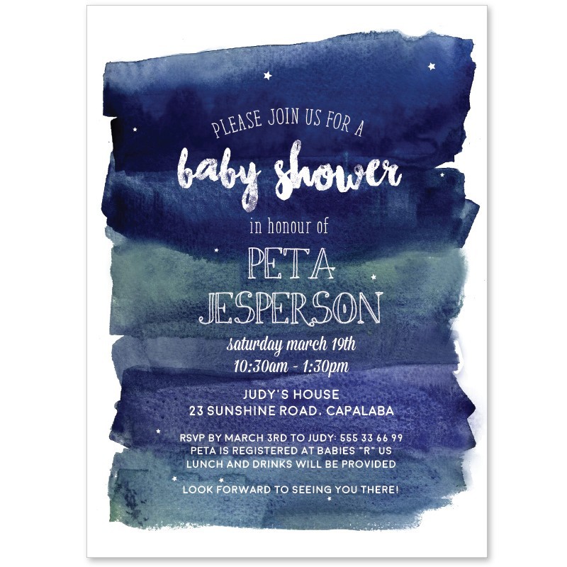 Dream Chaser Baby Shower Cards