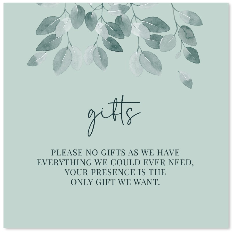 Earthy Wishing Well Card