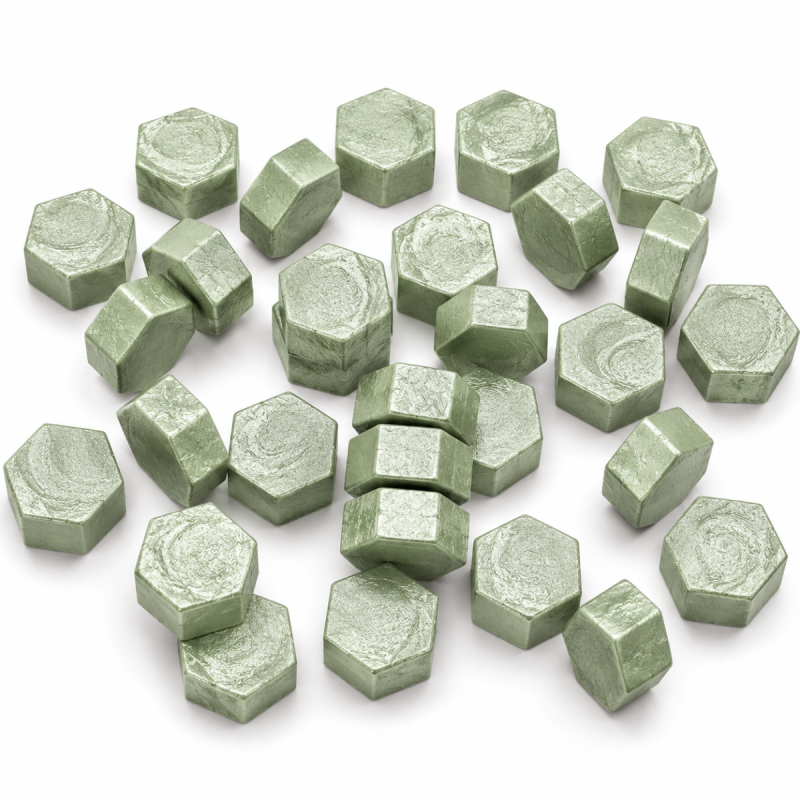 Sealing Wax Beads - Green Tea