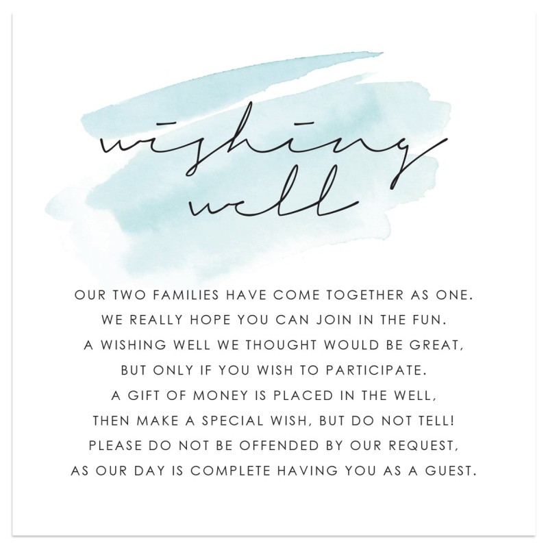 Whisper Wishing Well Card