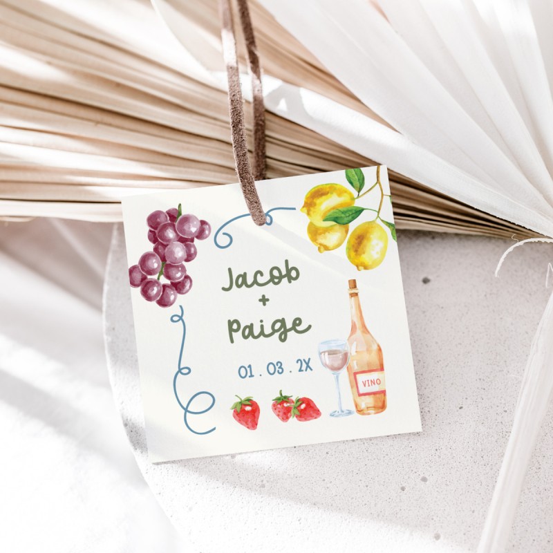 White Lotus Gift Tags