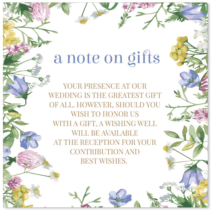 Spring Wildflower Gift Cards
