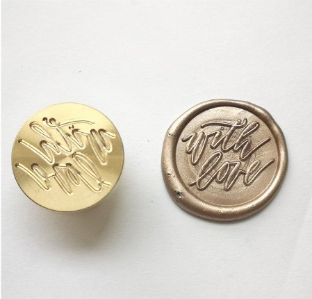 With Love Wax Stamp