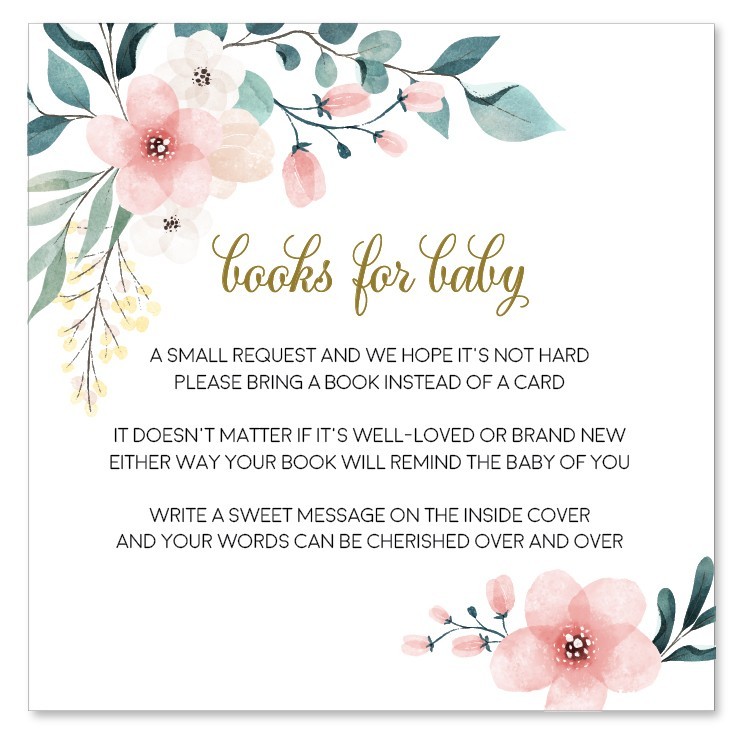 Woodland Creatures Baby Shower Wishing Well Card