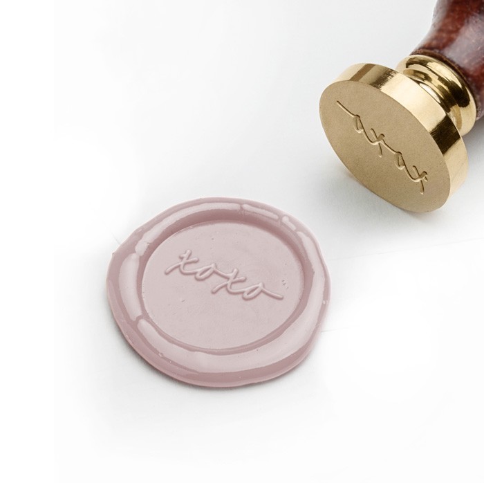 Hugs and Kisses Wax Stamp