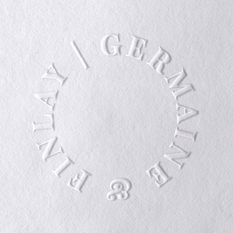 A Valentine Custom Embossing Stamp