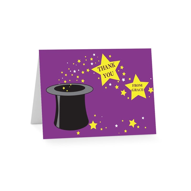 Abracadabra Birthday Thank You Cards