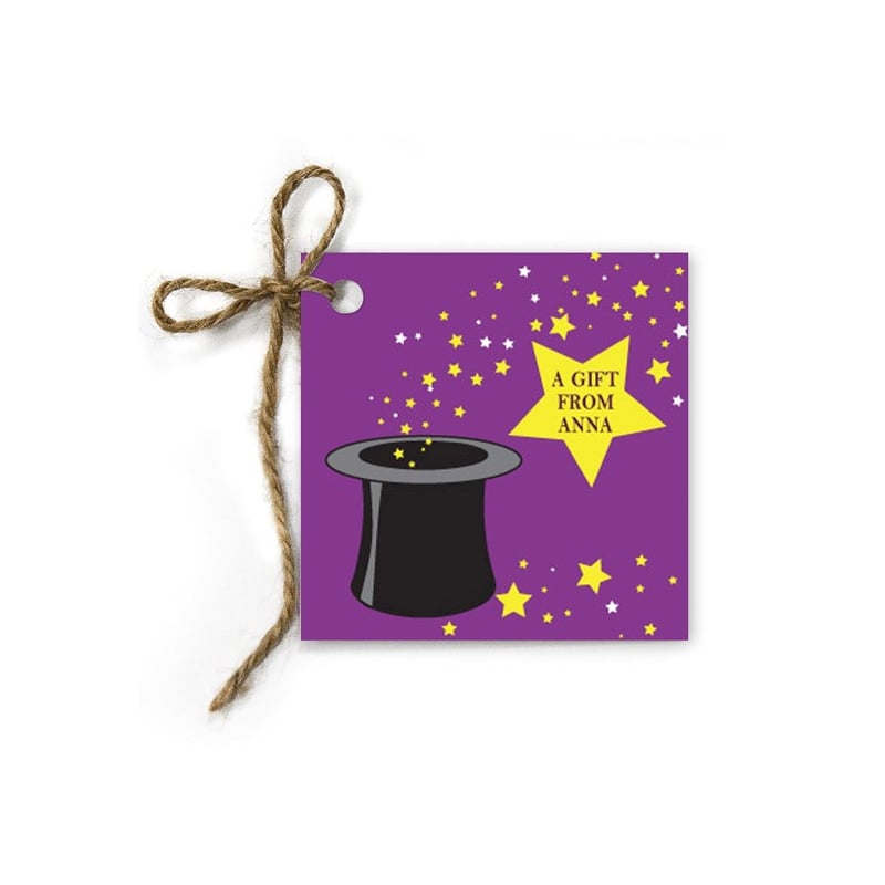 Abracadabra Birthday Gift Tag