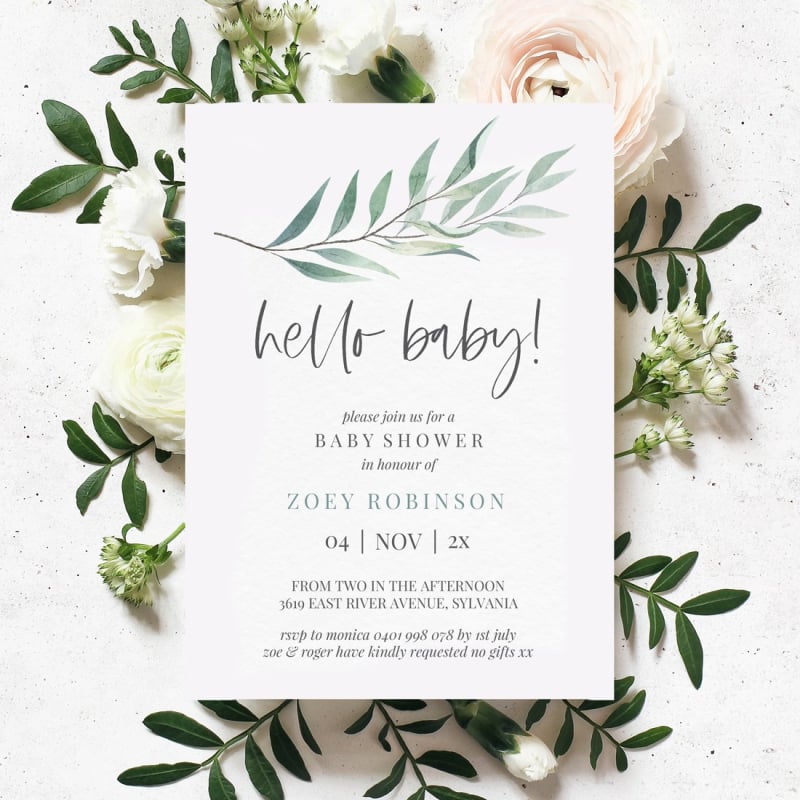 Adorable Baby Shower Invitations