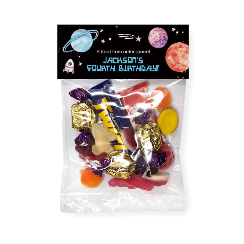 Astronaut Lolly Bags