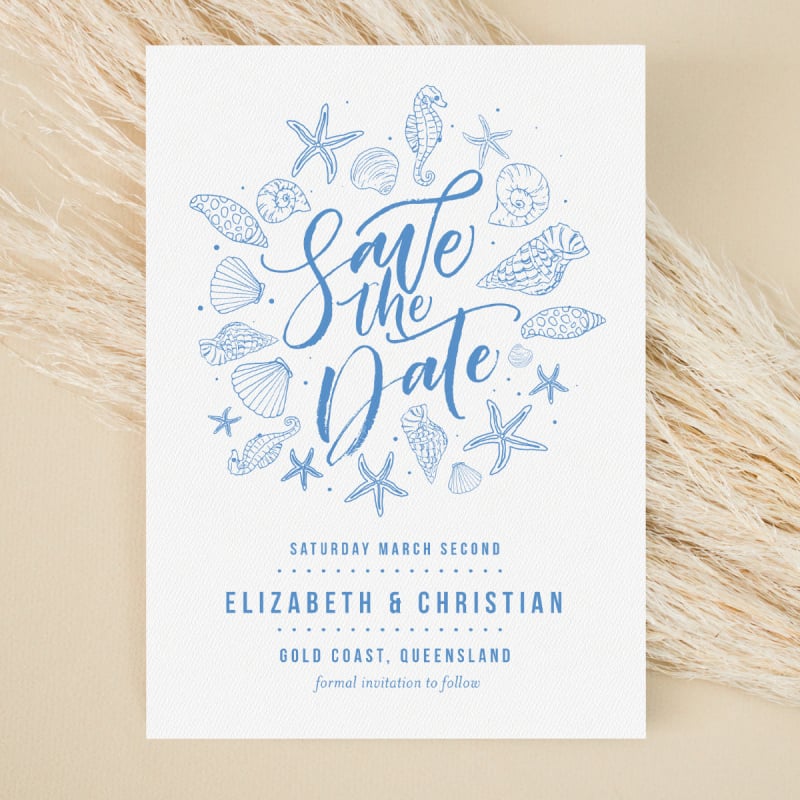 Beach Days Save The Date Cards