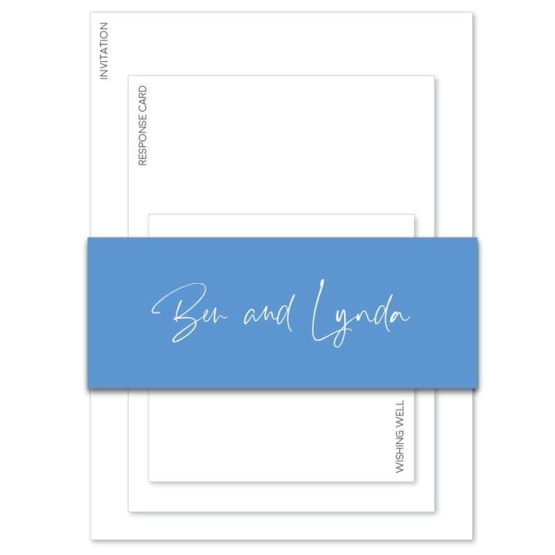 Beach Wedding Belly Bands