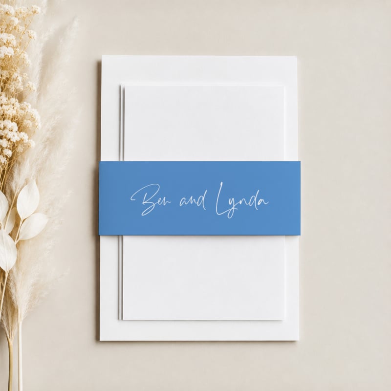 Beach Wedding Belly Bands