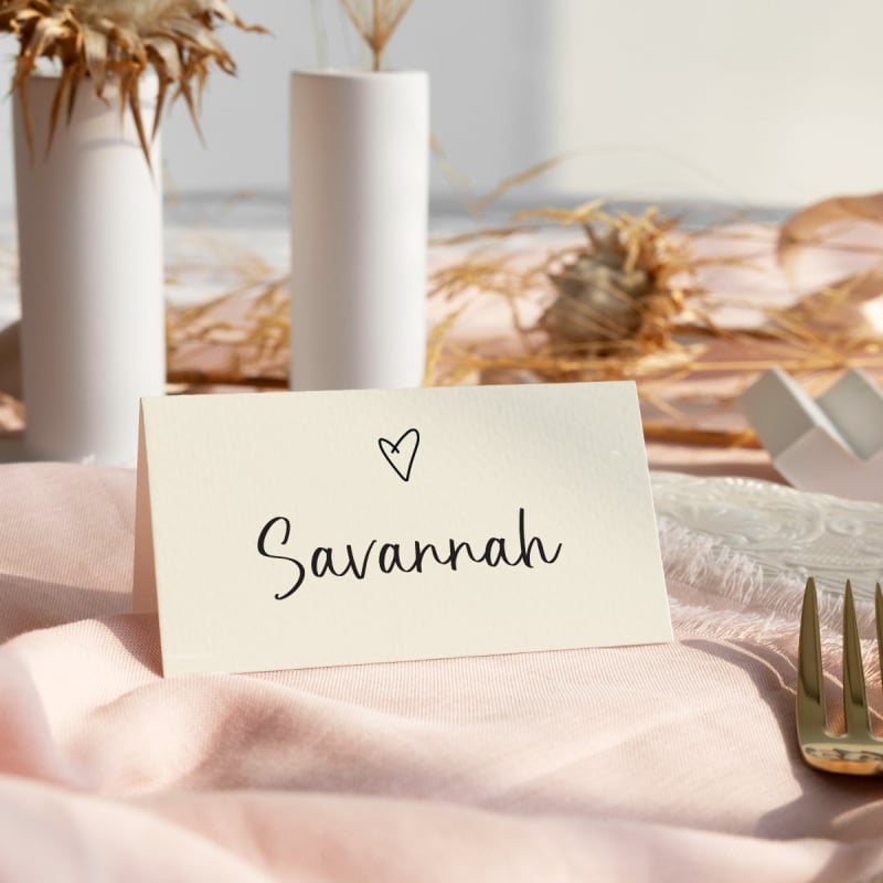 Clarissa Printed Name Cards