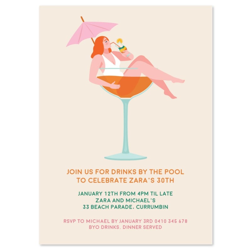 Bikini Lover Invitations