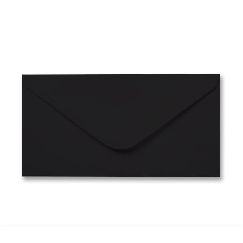 Black DL Envelope 120gsm
