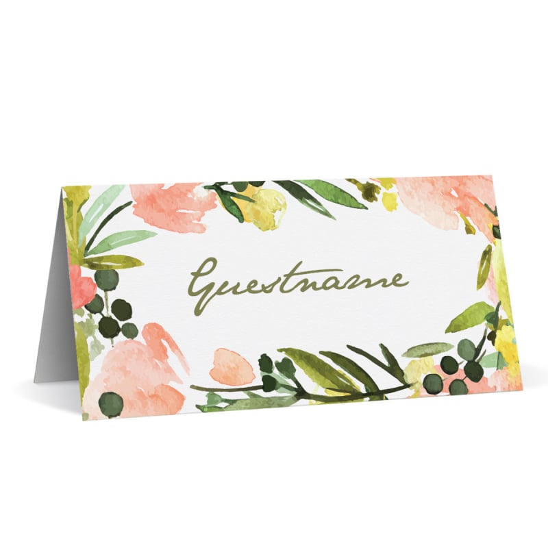 Blooming Placecards