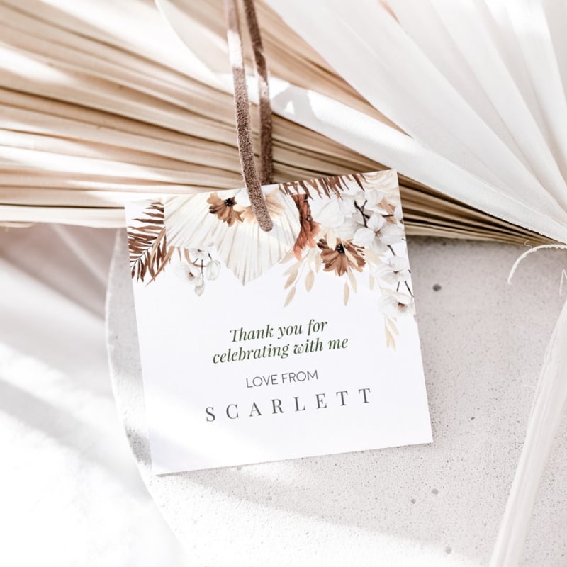 Sweet Mist Boho Gift Tags