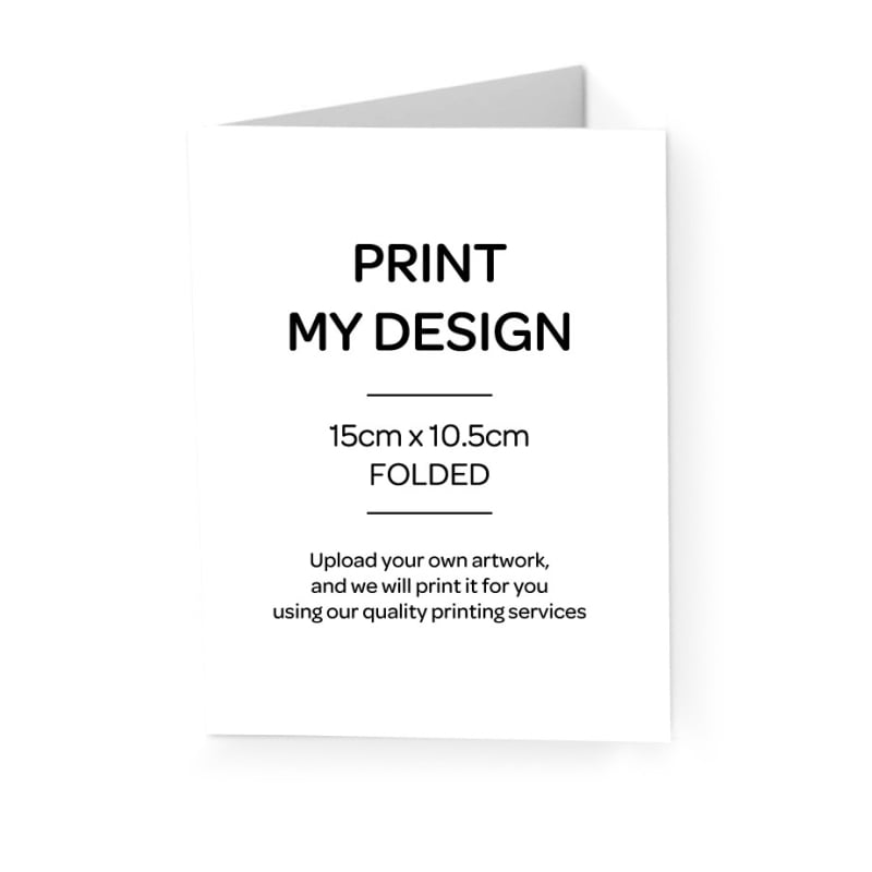 Print My Design - C6/A6 Portrait - FOLDED