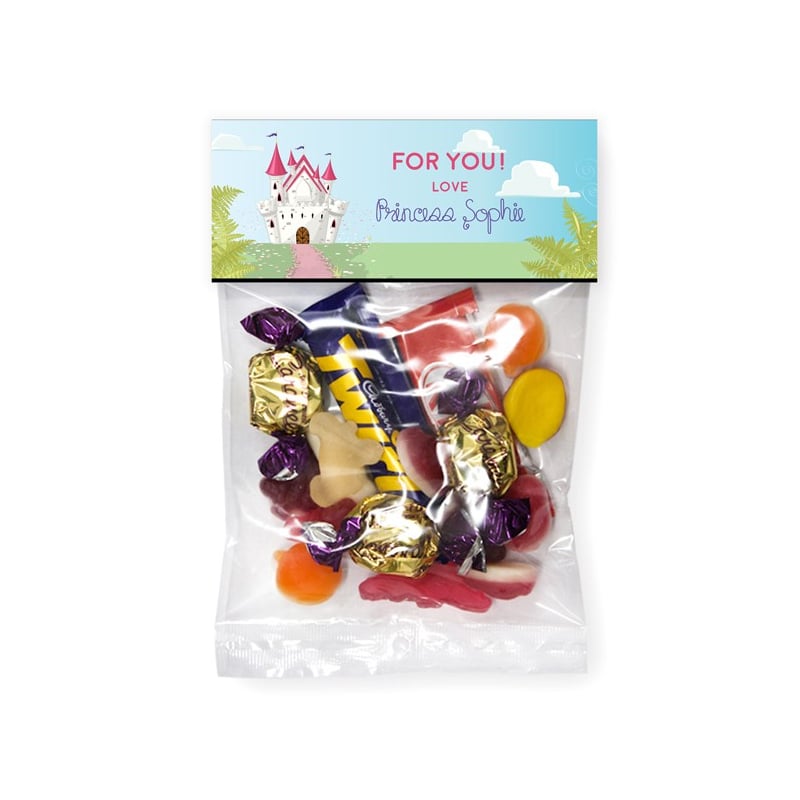 Castle Birthday Lolly Bags