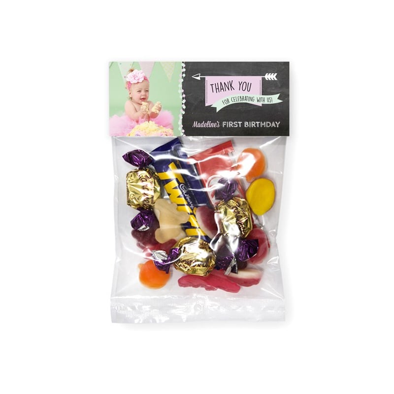 Chalked Up Birthday Lolly Bag