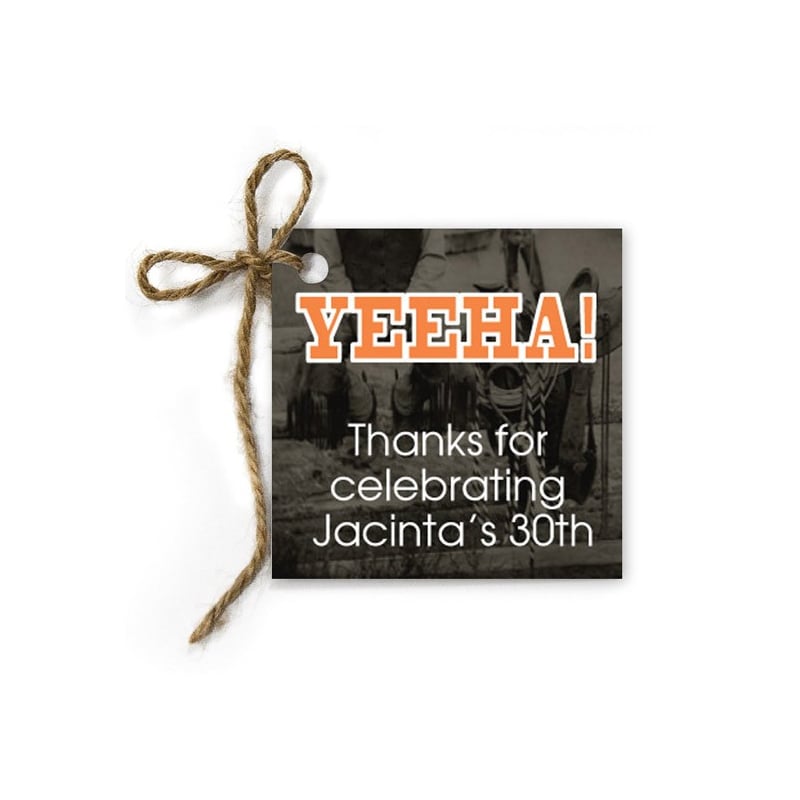 Country Birthday Gift Tags