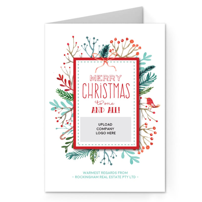 Corporate Logo Christmas Cards