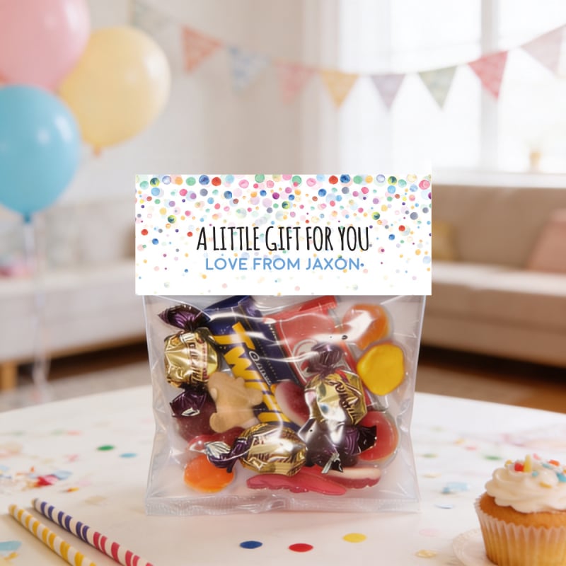 Celebrate Confetti Lolly Bags