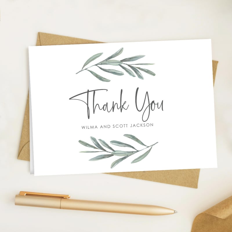 Italian Escape Thank You Cards