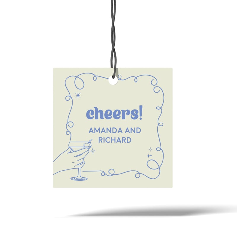 Retro Bar Gift Tags
