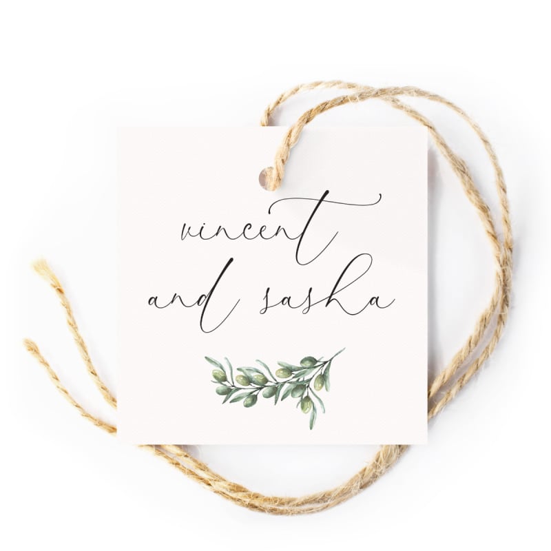 Tuscan Olive Gift Tags