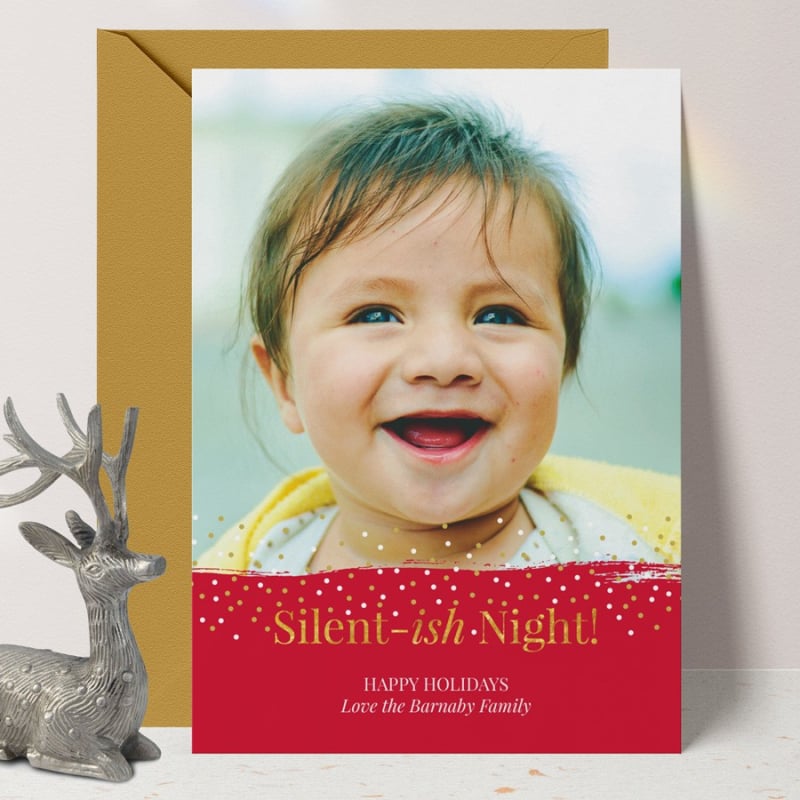 Silentish Night Christmas Cards
