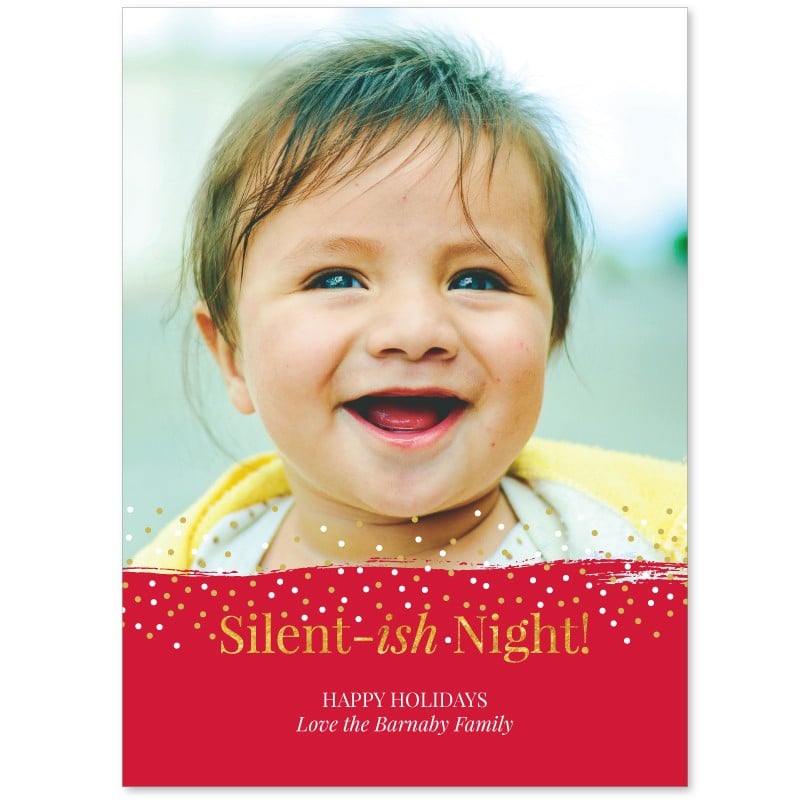 Silentish Night Christmas Cards