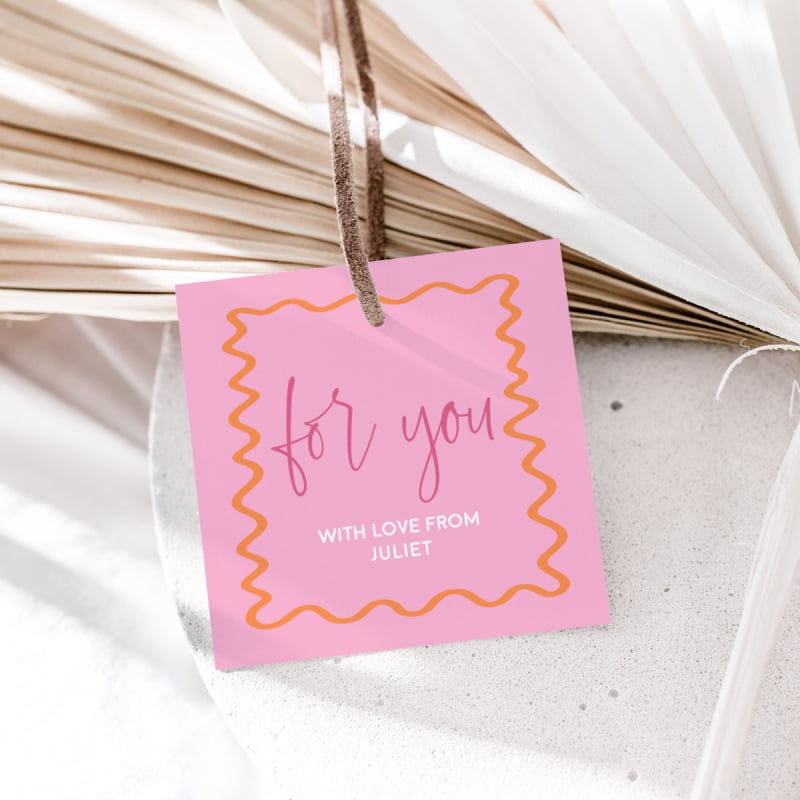 Wavy Gift Tags