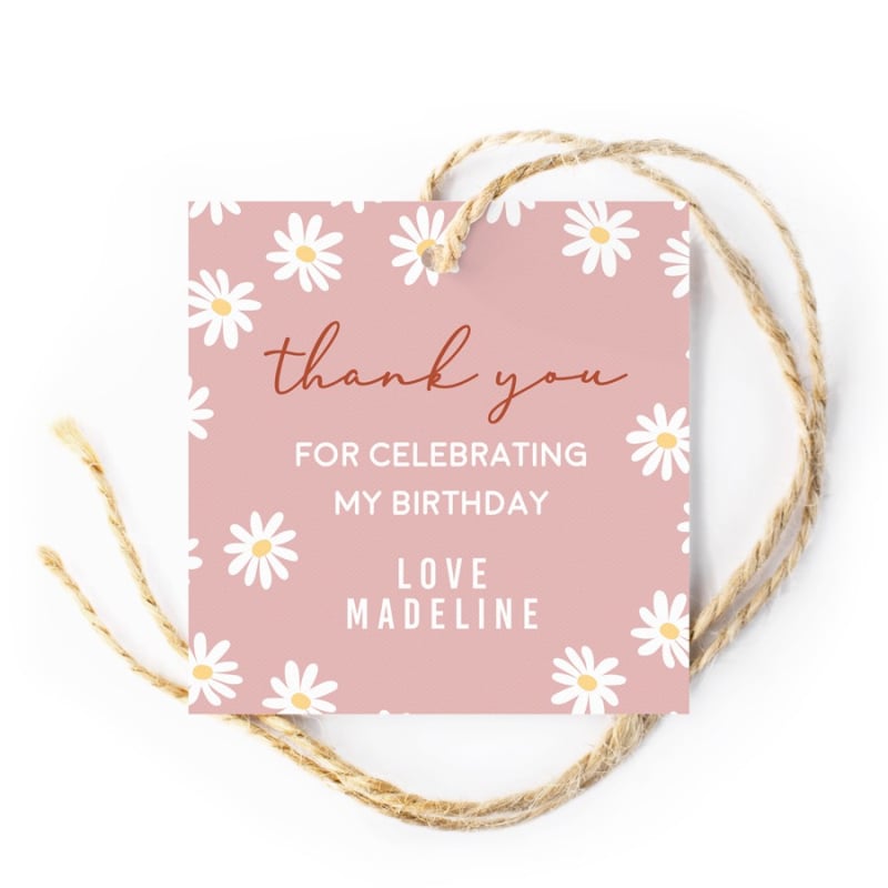 Daisy Gift Tags
