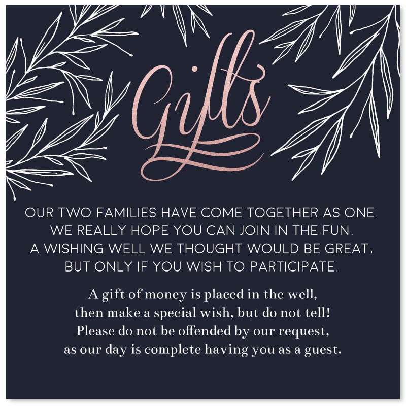 Bella Wishing Well Card