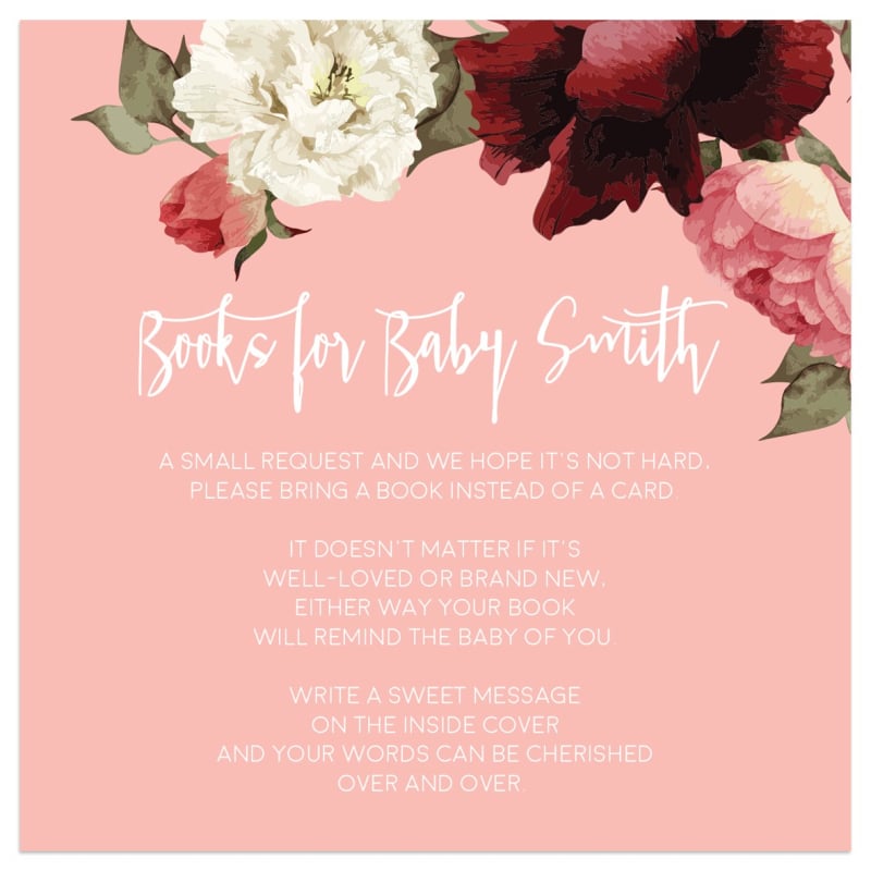 Decadent Baby Shower Wishing Well Card