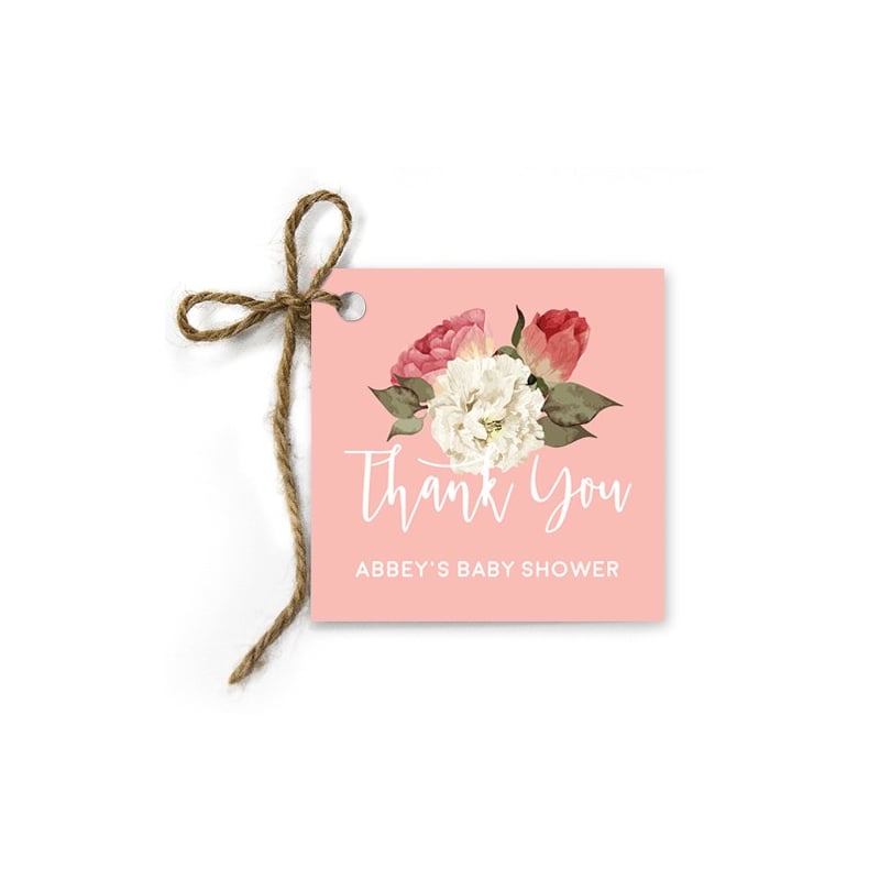 Decadent Baby Shower Gift Tags