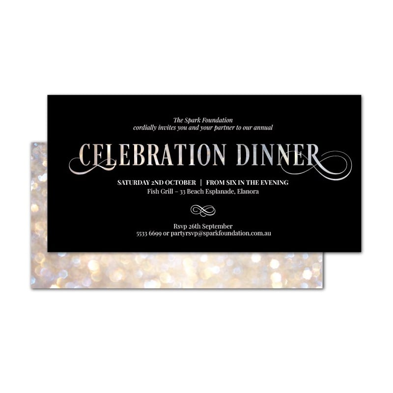 Celebration Dinner Corporate Invitation