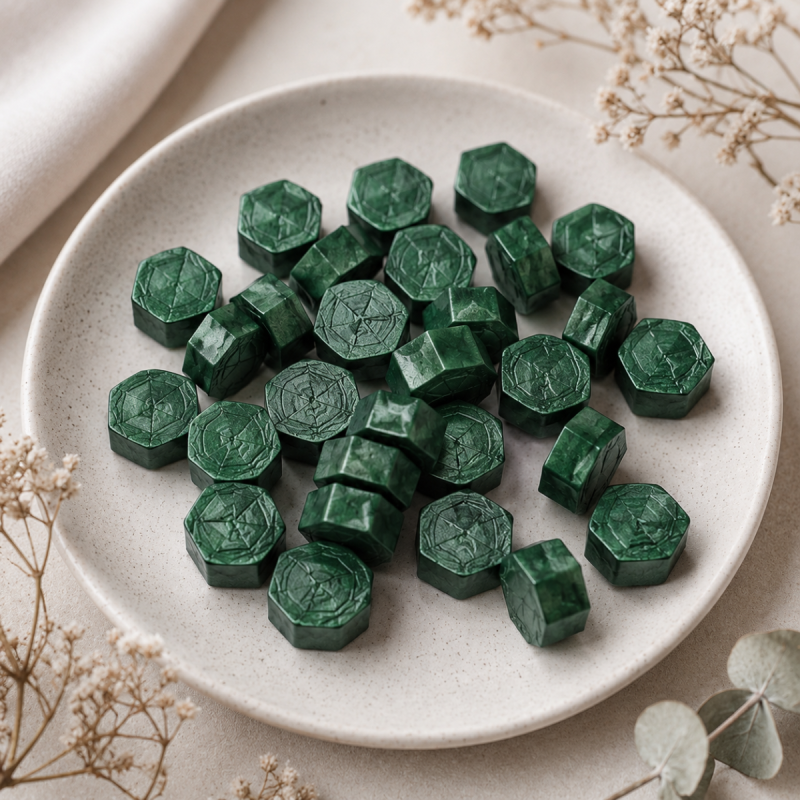 Sealing Wax Beads - Emerald