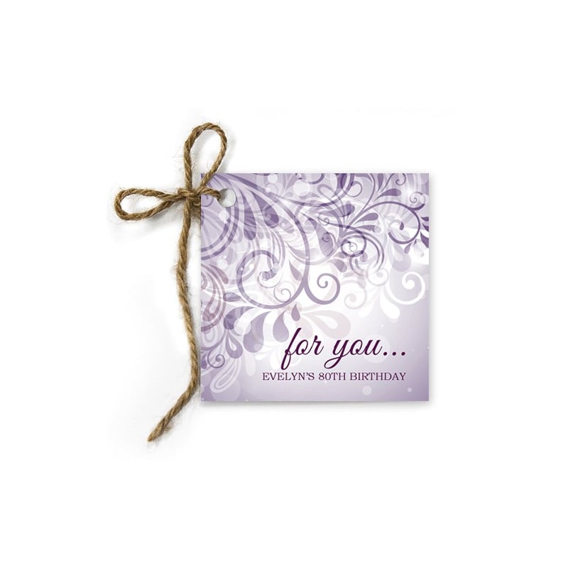 Evelyn Birthday Gift Tags