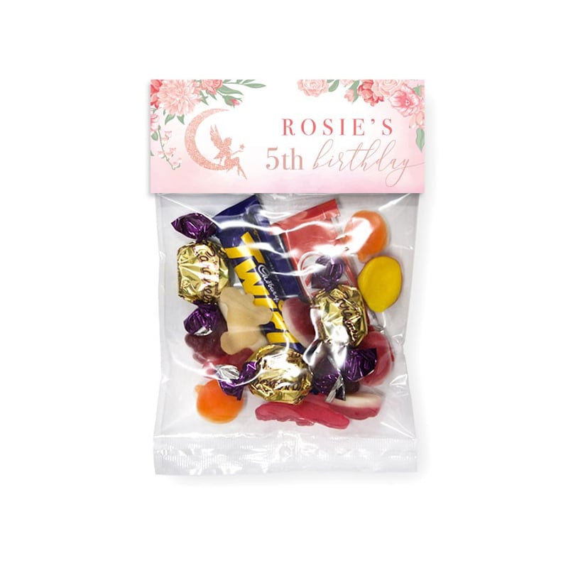 Fairy Birthday Lolly Bags