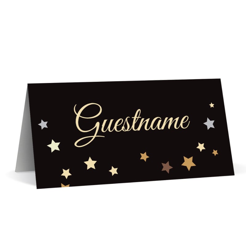 Falling Stars Placecards