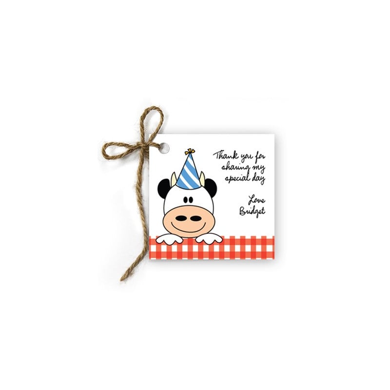 Farmyard Friends Birthday Gift Tags