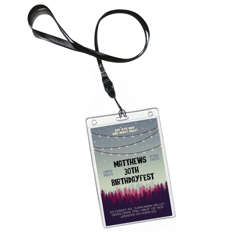 Lantern Glow Festival VIP Invitations