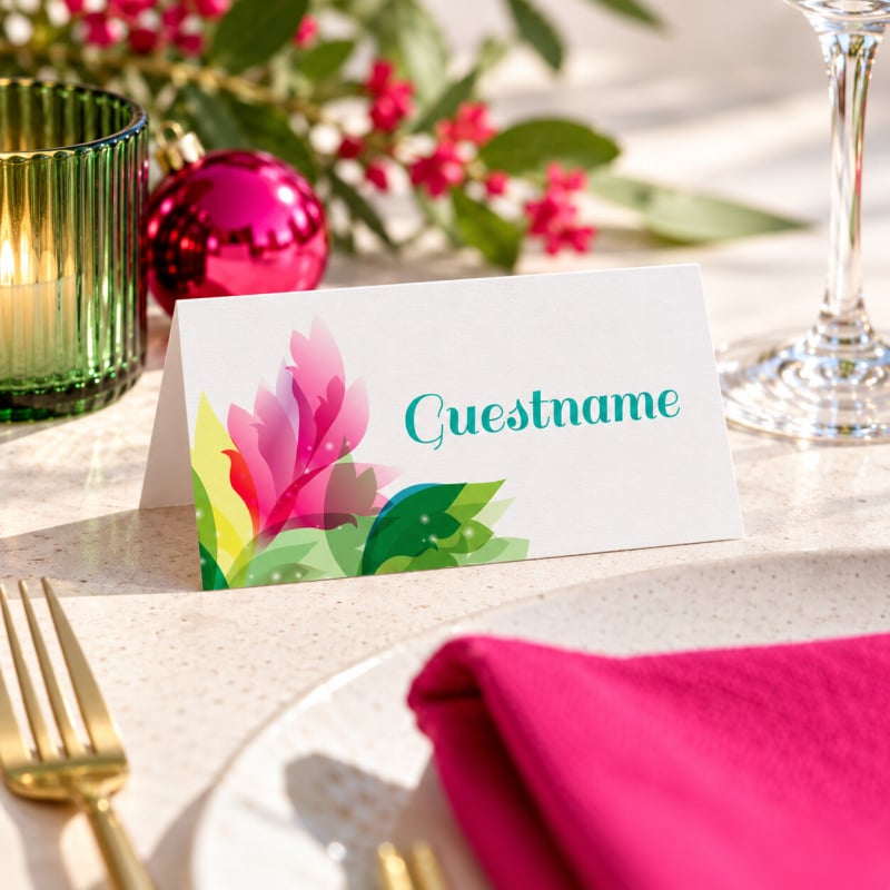 Festive Spirit Placecards