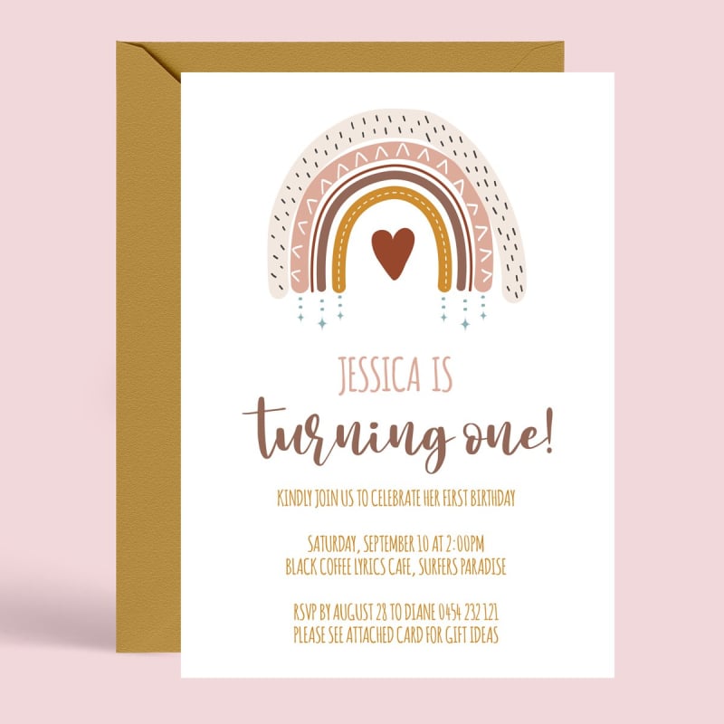 Forecast First Birthday Invitations