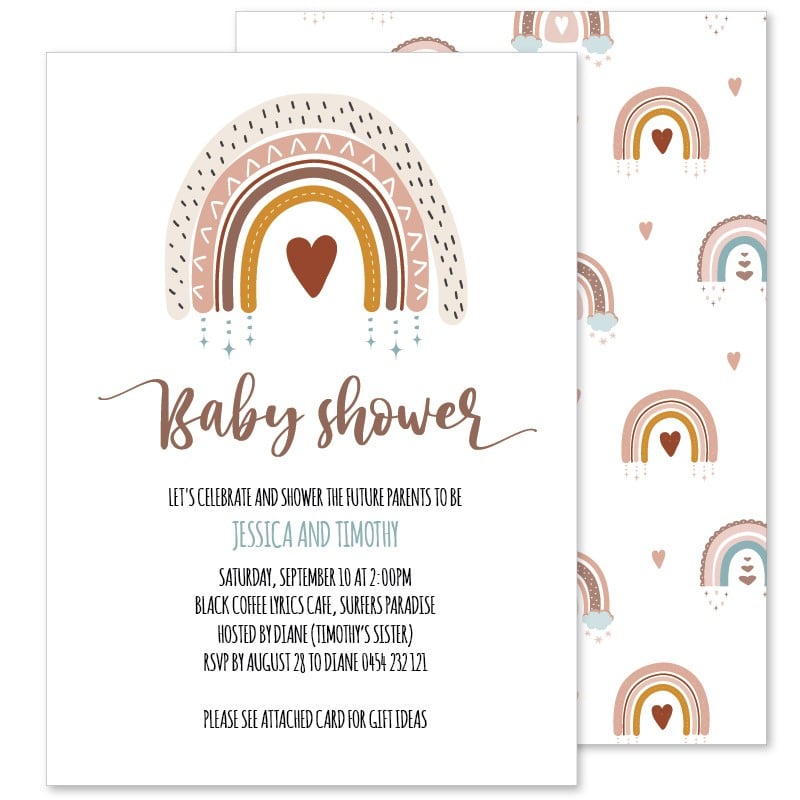 Forecast Baby Shower Invitations